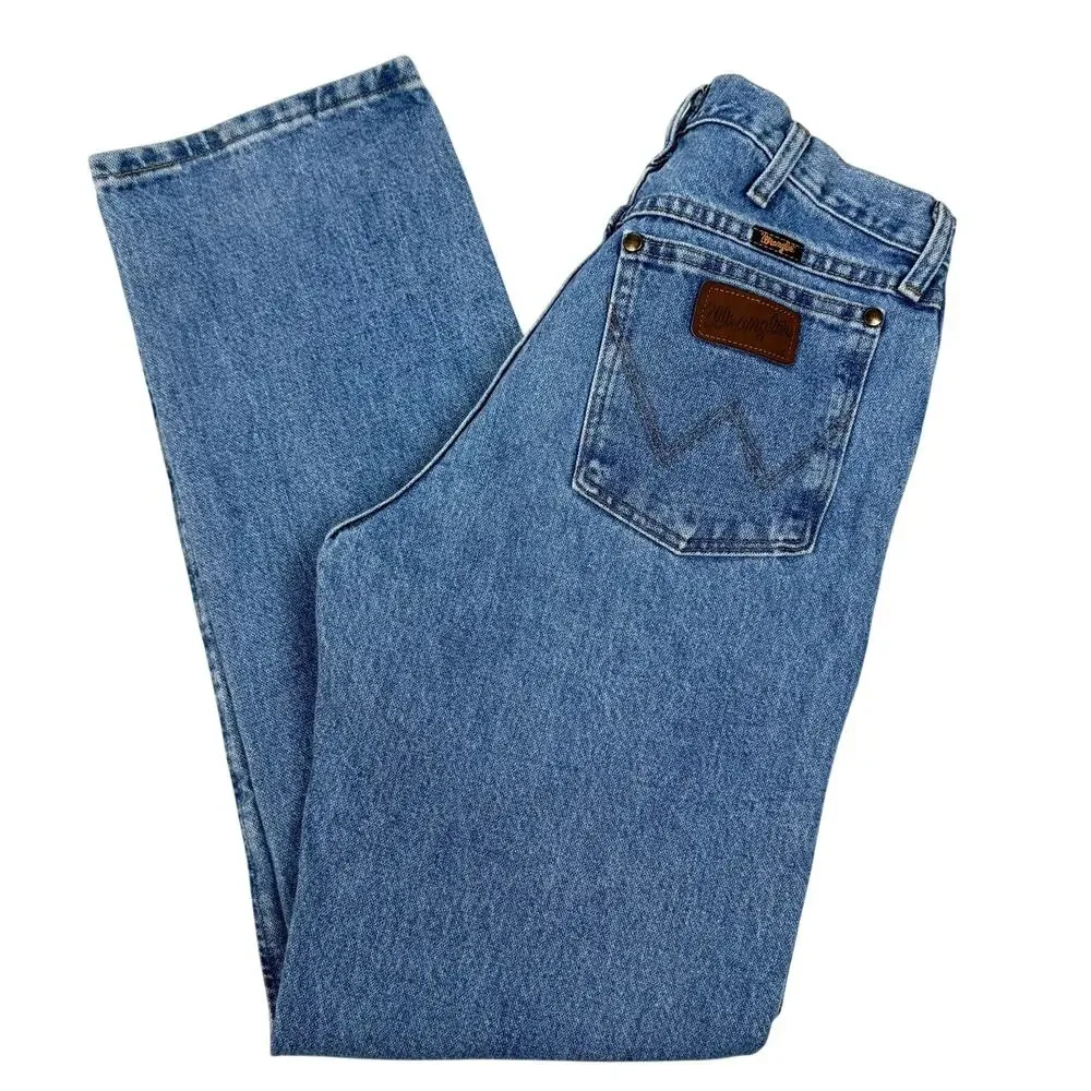 Wrangler 47MWZ Regular Fit Blue Jeans Cowboy Western Denim 32x32